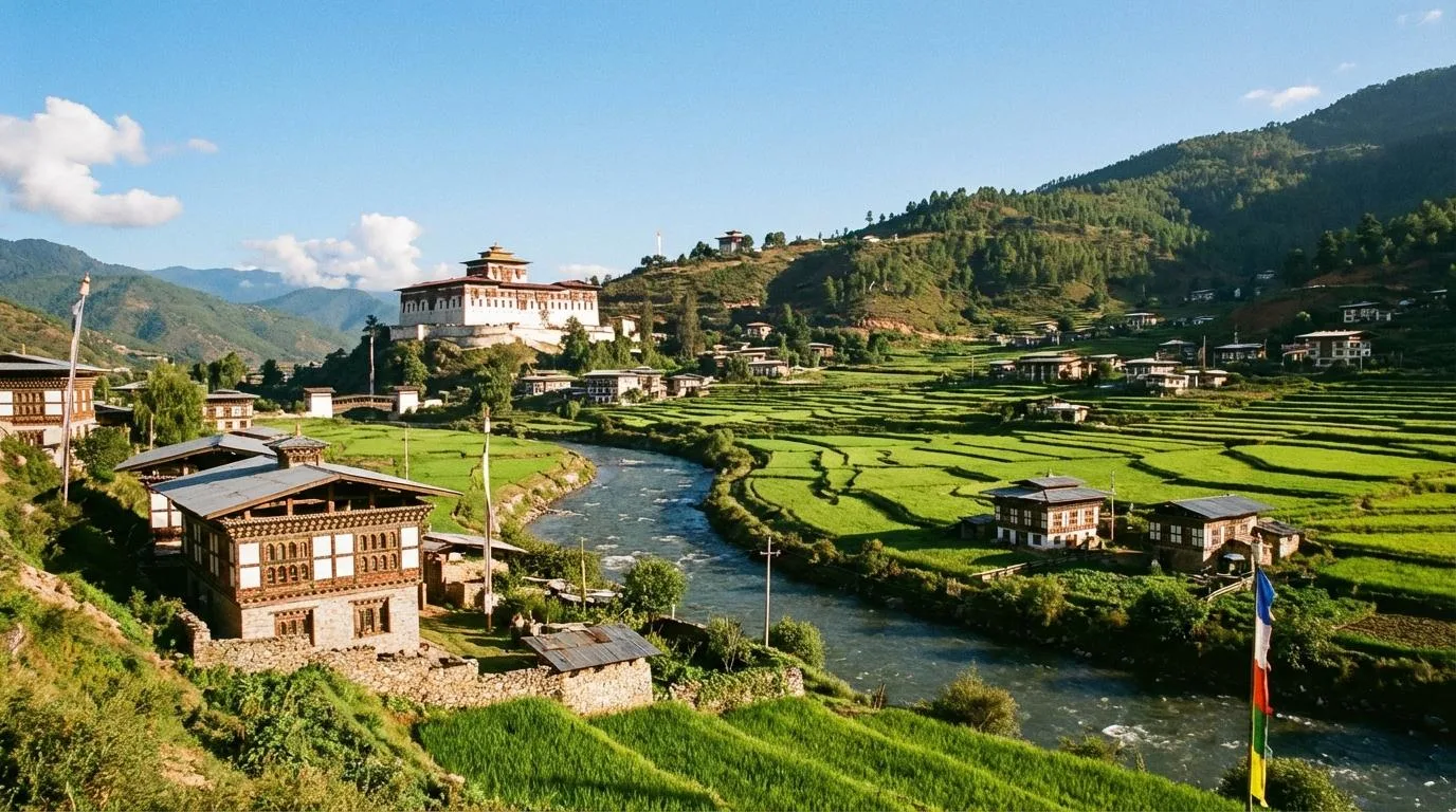 Bhutan Paro Valley
