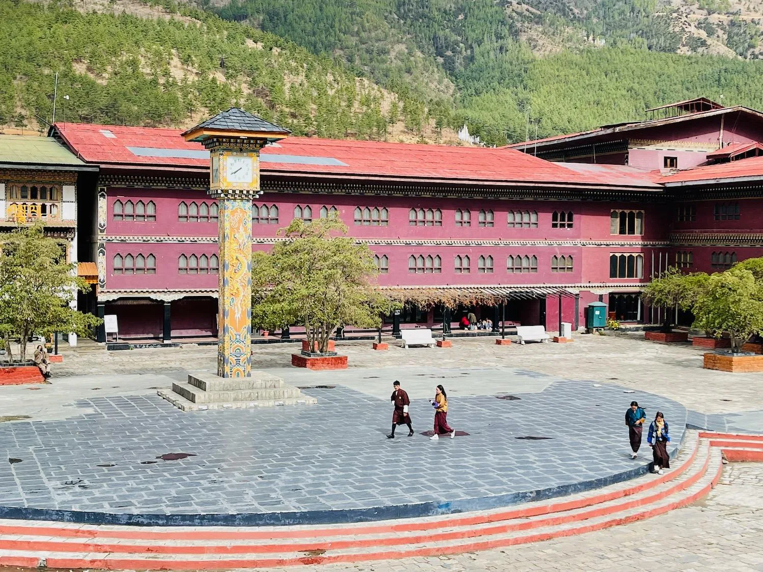 Thimphu Clock Tower Square